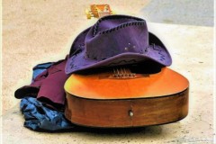 "Cowboy Hat and Guitar", Robert Johnson