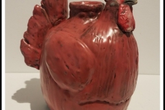 "Red Rooster, glazed" 2021