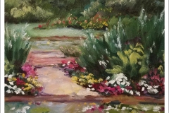 "Sunshine in the Garden" by Martha Driscoll
