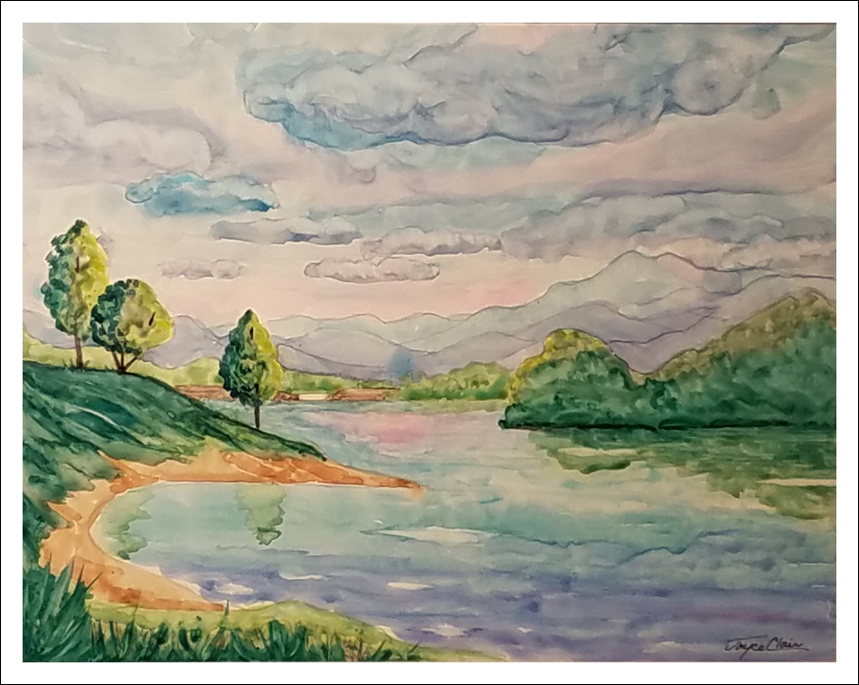 "Morning Light at Lake Chatuge" by Joyce Clair