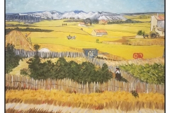 "The Harvest" by Brenda McLean ~ Oil ~ Not for Sale