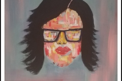 "My True Colors" by Amy Royal ~ Acrylic ~ $150