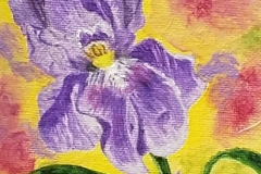 "Backyard Iris" by Veta Finch