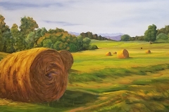 "Hay Bales" by Den Latham