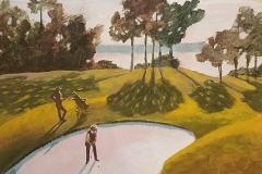 "15th Hole at the Walker Course in Clemson" by Kate Palmer