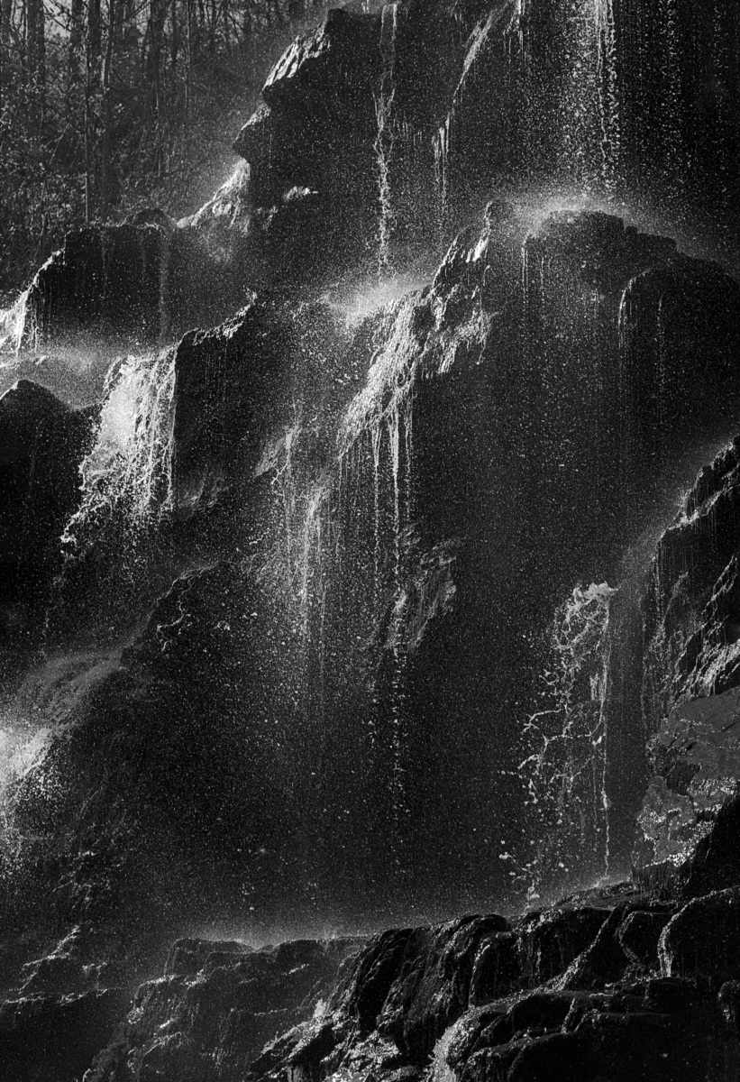 "Spray at Yellow Branch Falls" - Photograph by Rebecca Ackerman "Spray at Yellow Branch Falls" - Photograph by Rebecca Ackerman