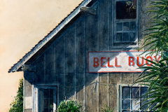 "Bell Buoy Seafood" Watercolor by Dale Cochran