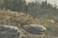 "Sassafras Mountain Pass" Watercolor by Dale Cochran