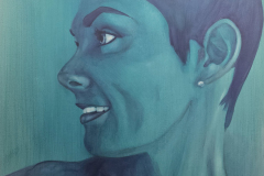 "Mindy" - Oil Painting by Josh Ball
