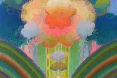 "Atmos XI" - Acrylic by Lisa Shimko - $150