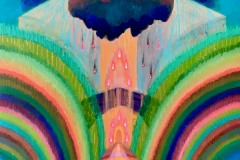 "Atmos XII" - Acrylic by Lisa Shimko - $175