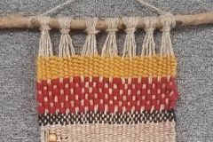 Woven Wall Hanging by Lois Fitzgerald