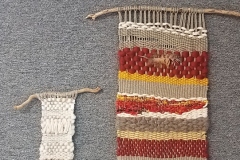 Woven Wall Hanging by Lois Fitzgerald